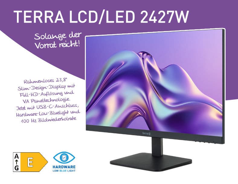 TERRA LCD/LED 2427W V2 black